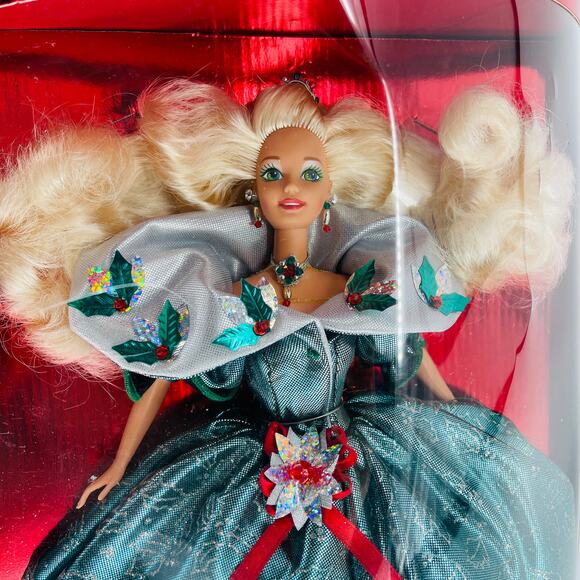 Happy Holidays 1995 Special Edition Mattel Barbie Doll - NRFB/NIB - Picture 2 of 16